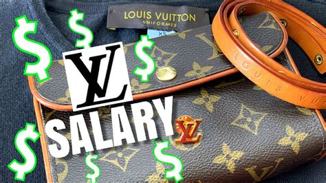 how much does louis vuitton pay|louis vuitton salary.